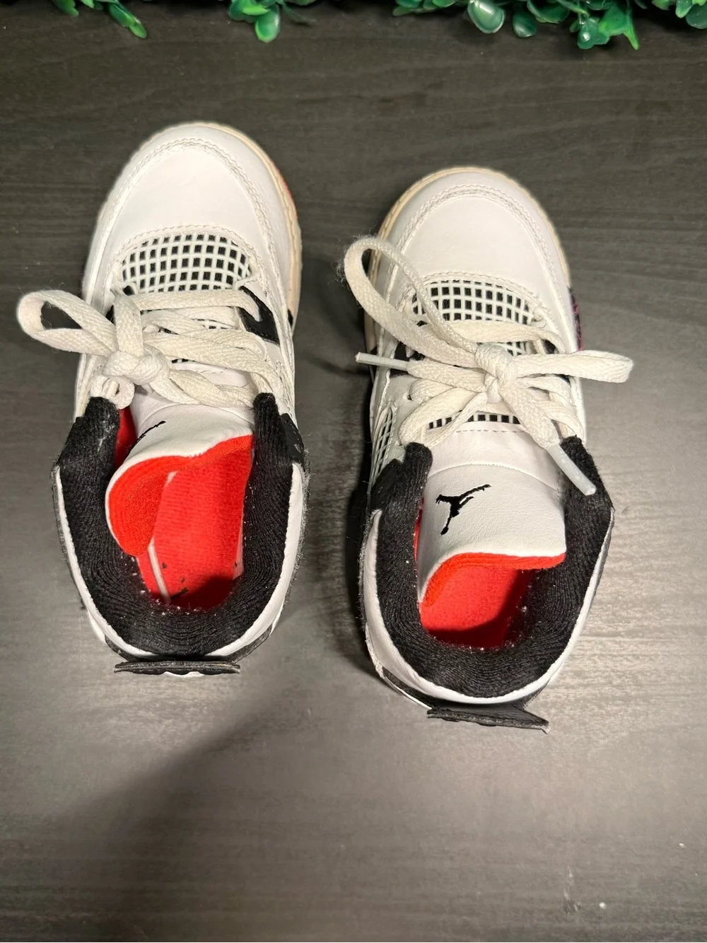Nike Air Jordan 4 Retro “Hot Punch” (TD) Toddler Sneakers